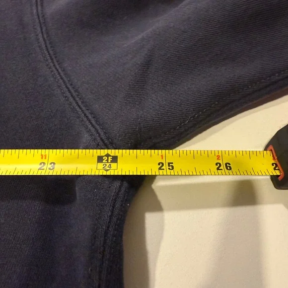 Polo‎ Ralph Lauren Navy Blue Crewneck Sweatshirt Long Sleeve Embroidered Pony - Picture 4 of 5